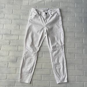 Revolve Pistola Women's White Stretch Skinny Jeggings Denim Jeans -sz 29